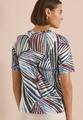 T-Shirt im Ausbrenner-Look mit Print XL - Palm Breeze Green