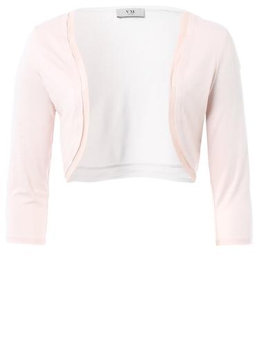 Bolero-Jacke 42 Figurbetont - Pale Rose