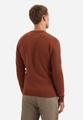 Pullover Crewneck Jacquard Solid XL Regular Fit - Terra