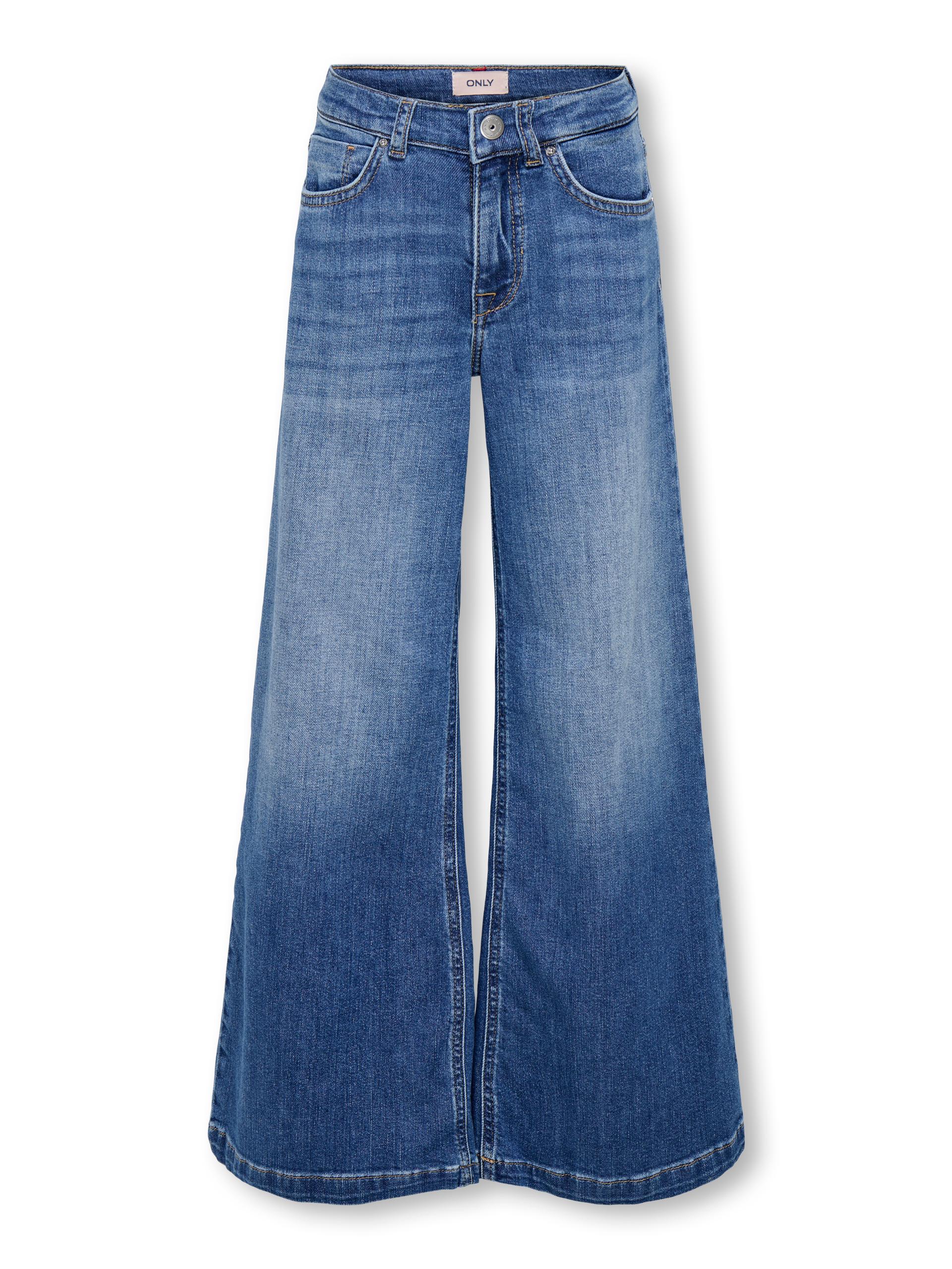 KOGCALIFORNIA MW WIDE FLARED REA NOOS 164 Ausgestellt - Dark Medium Blue Denim