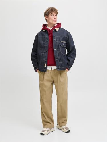 JORMEADOWS SWEAT HOOD XL Locker geschnitten - Tibetan Red