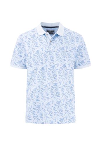 Polo, soft wash, AOP XL Casual Fit - Summer Breeze