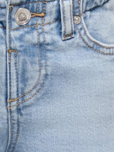 KMGLUNA BERRY PAPERBAG WIDE DNM 122 Gerade geschnitten - Light Blue Denim