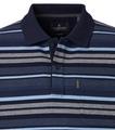 Polo-Shirt XXL Basic Circular Knit - Blau