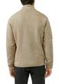 Sweatshirt Jacke L Regular Fit - Beige