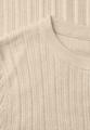 Pullover mit Rippstruktur 40 - Cotton Beige Mel.