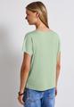 Shirt mit Cut-Out 38 - Soft Jade Green