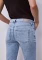 Mid Waist Slim Leg Jeans im Slim Fit 32/28 - Light Blue Random Wash