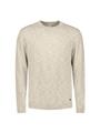 Pullover Crewneck Melange With Linen XL Regular Fit - Taupe
