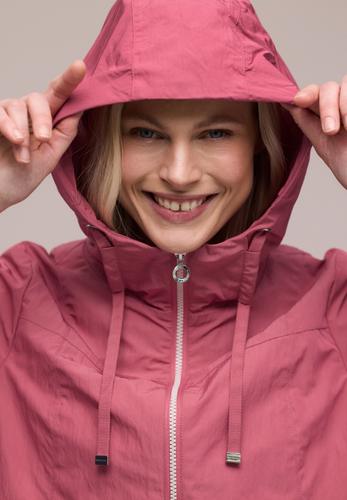 Jacke mit Kapuze und Zipper 36 - Desert Berry