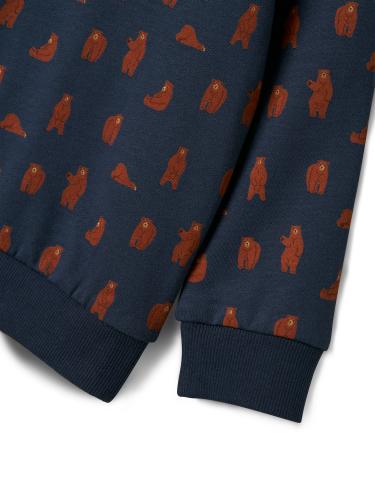 NMMNENEAN LS SWE BRU PB 104 Normal geschnitten - Mood Indigo