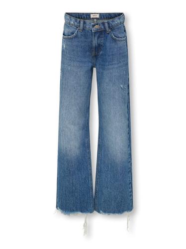 KOGJUICY WIDE DES DNM JEANS AZG760 146 Weiter Beinschnitt - Medium Blue Denim