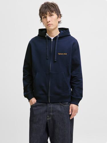 JORNORREBRO EMB SWEAT ZIP HOOD NOOS