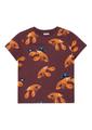 T-Shirt 116/122 Regular Fit - Rot|mehrfarbig