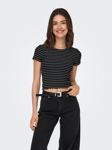 ONLEMMA STRIPE S/S TOP JRS