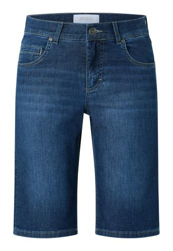 311280000-3258 BERMUDA TURN UP 34 STRAIGHT FIT - Blue Used