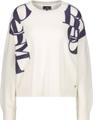 Strickpullover mit Buchstabenaufdruck 40 - Off-white