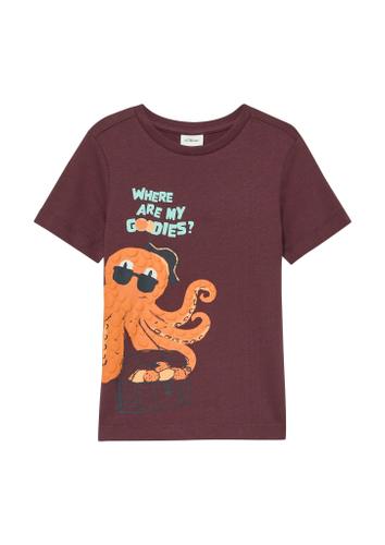 T-Shirt 116/122 Regular Fit - Rot