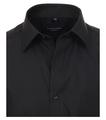 Hemd Halbarm uninah 008070 42 Comfort Fit - Schwarz