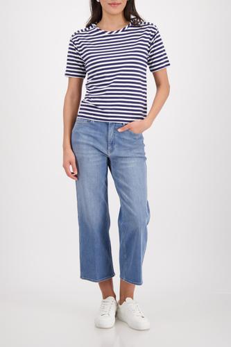 T-Shirt mit Streifen 40 - Marine Ringel
