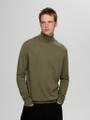SLHBERG ROLL NECK NOOS Grün S