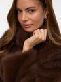 VMMONROE SHORT JACKET NOOS XL - Chocolate Torte