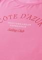 T-Shirt mit Rundhals und Wording