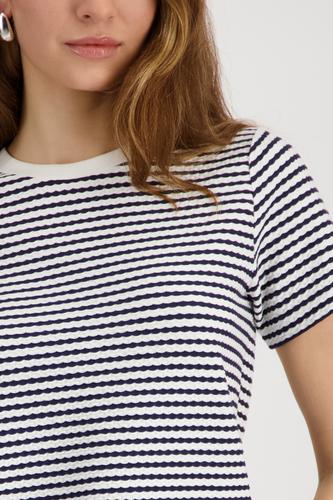 T-Shirt mit Struktur
