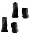 FALKE Happy 2-Pack Herren Schwarz 43-46