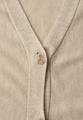 Cardigan in Unifarbe 42 - Cotton Beige Mel.
