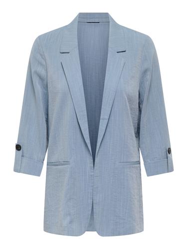 ONLMARSA 3/4 BLAZER WVN NOOS M Locker geschnitten - Faded Denim