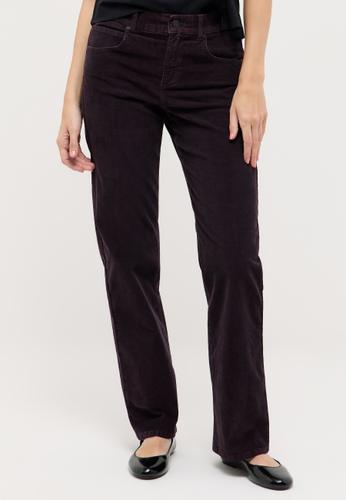 5602900-6015 LARA 38/30 WIDE LEG - Deep Wine Used