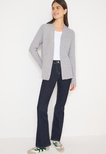 Offener Cosy Cardigan XL - Luna Grey Melange