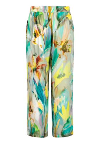 Marlene-Hose 38 Relaxed Fit - Mint/nature