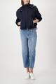 Nylon-Jacke mit Kapuze