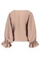 Satin-Bluse 40 Loose Fit - Macchiato