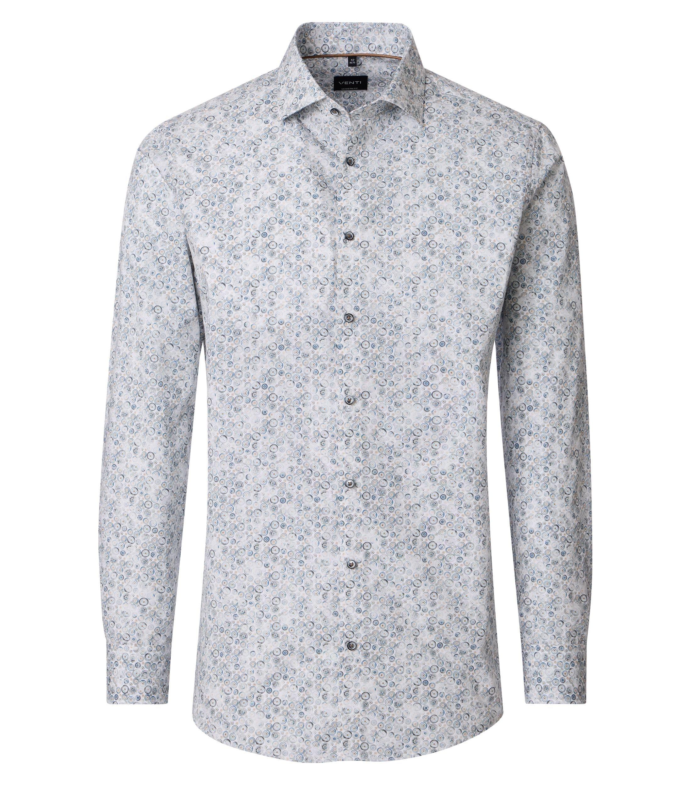 Businesshemd 42 Modern Fit - Silber