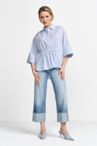 Culotte Roll-Up Denim Organic