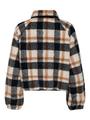 ONLCALISTA LIFE CHECK TEDDY JACKET OTW
