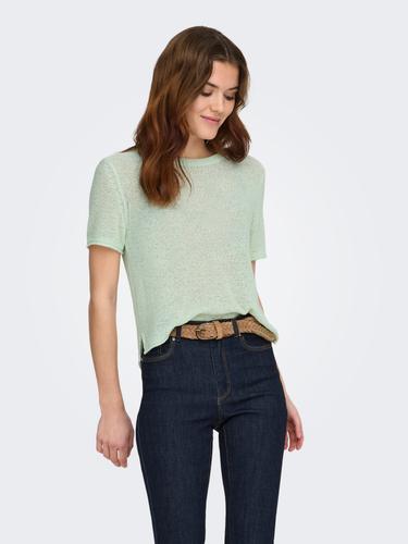 ONLSUNNY S/S PULLOVER KNT NOOS