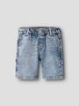 NMMBEN LOOSE DNM BERMUDA 8620-BC NOOS 116 Locker geschnitten - Light Blue Denim