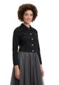 Jeansjacke Schwarz 40
