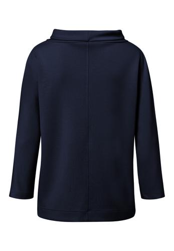 Sweatshirt CASUAL aus weichem Modal-Mix 44 - Ink