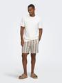 ONSTREV LIFE REG STRU STRIPE SHORTS NOOS