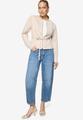Blazer-Jacke in Lederoptik 40 - French Oak