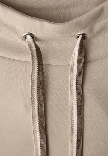Shirt in Unifarbe 40 - Cotton Beige