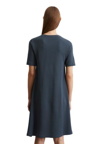 Jerseykleid loose S - Muted Blue