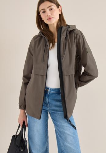 Jacke in A-Linie S - Mocha Taupe