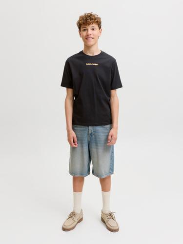 JJCITY PHOTOPRINT TEE SS CREW NECK JNR