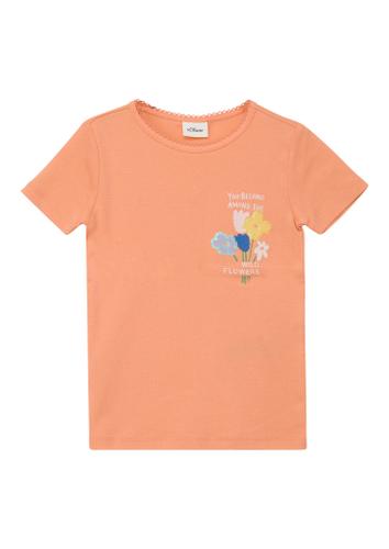 T-Shirt 128/134 Slim Fit - Orange